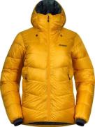 Bergans Women's Senja Down Jacket Light Golden Yellow/Orion Blue