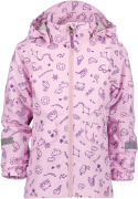 Didriksons Kids' Norma Printed Jacket 3 Doodle Orchid Pink