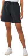 Women's Stretch Ribstop Elastic Waist Shorts Black Jet