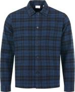 Knowledge Cotton Apparel Men's Classic Checked Cotton Buttoned Overshi...