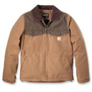 Carhartt Men's Montana Duck Insulated Jacket Carhartt Brown/coffee