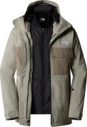 The North Face Men's Fourbarrel Triclimate Jacket Clay Grey/TNF Black