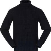 Bergans Men's Nordmarka Merino High Neck Jumper Navy Blue