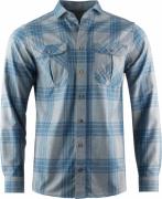 Aclima Men's ReBorn Woolshirt Check Light Grey/Jeans