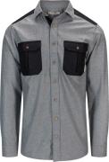 Aclima Men's ReBorn Woolshirt Light Grey Melange