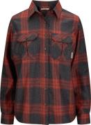 Aclima Women's ReBorn Woolshirt Check/Grey/Red