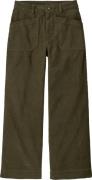 Patagonia Women's Wide Leg Cord Pants Basin Green