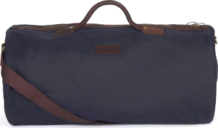 Barbour Wax Holdall Navy