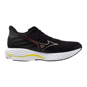 Mizuno Men's Wave Rider 28 Black/white/evening Primrose