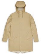 Rains Unisex Long Jacket Sand