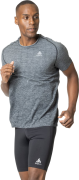 Odlo Men's T-shirt Crew Neck S/S Essential Seamless Grey Melange