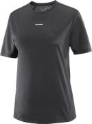 Salomon Women's Shkout Core Short Sleeve Tee Deep Black