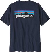 Patagonia Men's P-6 Logo Responsibili-Tee New Navy