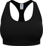 Odlo Women's Ascent Performance Wool Medium Support Sports Bra Black