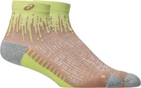 Asics Performance Run Sock Quarter Neutral Pink/huddle Yellow