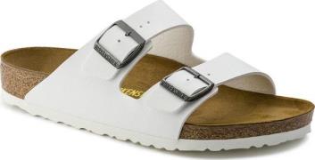 Birkenstock Unisex Arizona Birko-Flor Regular White