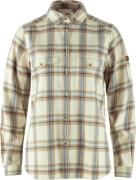 Fjällräven Women's Övik Heavy Flannel Shirt Chalk White-fossil