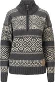 Dale of Norway Women's Rasletind Sweater Dark Charcoal/Offwhite