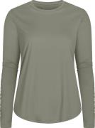 Röhnisch Women's Team Logo Long Sleeve Gunmetal
