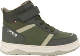 Viking Footwear Kids' Squad Warm Waterproof 1v Olive