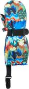 Kombi Kids' Crazy Caribo Mitten Blue Wild Mountain