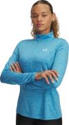 Under Armour Women's UA Tech™ Twist ½ Zip Ether Blue