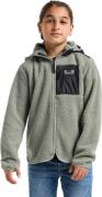 Didriksons Kids' Exa Full Zip 3 Wilted Leaf