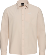 Jack Wolfskin Men's Prelight Suncool Ls Shirt Oyster
