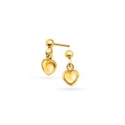 Pia&Per Goldplated Earrings Øredobber 316L Kirurgisk stål 68655-01