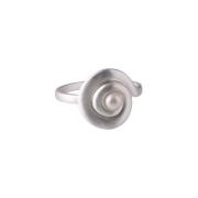 Pernille Corydon Shell Flower Ring Sølv r-346-s