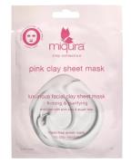 Miqura Pink Clay Sheet Mask