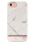 Richmond And Finch White Marble - Rose iPhone 6/6S/7/8 Cover