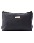 JJDK Voyage Siri Small Cosmetic Black Bag Faux Leather