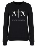 Armani Exchange Kvinne Sweatshirt Sort M