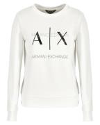 Armani Exchange Kvinne Sweatshirt Hvit M