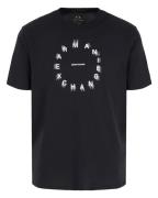 Armani Exchange Men T-Shirt With Print Black XXL