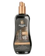 Australian Gold Instant Bronzer Spray Gel Sunscreen SPF 15 237 ml