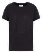 Armani Exchange Icon Period Women T-Shirt Black S