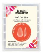 Le Mini Macaron Soft Gel Tips Short Almond 63 ml