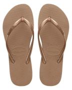 Havaianas Slim - Rosa Guld - Str. 41/42