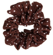 Pico Dalmatian Scrunchie Mocca