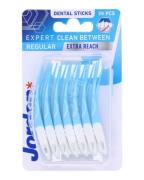 Jordan Dental Sticks Expert Clean Between Regular Blue   35 stk.