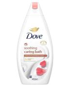 Dove Caring Bath Almond Cream With Hibiscus Body Wash 450 ml