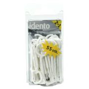 Idento Floss and Stick 2 in 1 Hvid (Assorted)   55 stk.