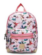 Pick&Pack Birds Soft Pink Backpack Accessories Bags Backpacks Multi/pa...