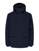 Slhpiet Jacket Parkas Jakke Navy Selected Homme