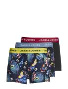 Jacflower Bird Trunks 3 Pack Noos Boksershorts Black Jack & J S