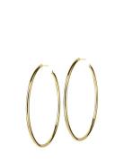 Hoops Earrings Gold Large Accessories Jewellery Earrings Hoops Gold Ed...