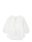 Soft Adele Shirt Topp White Juna