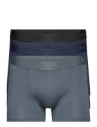 Trunk Bamboo 3-Pack Boksershorts Blue Resteröds